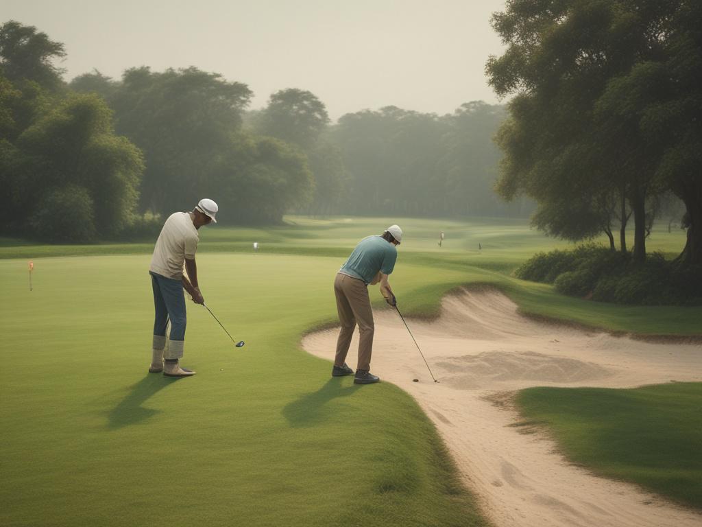 golf tournament, Dhaka, Kurmitola Golf Club, golfers, competition